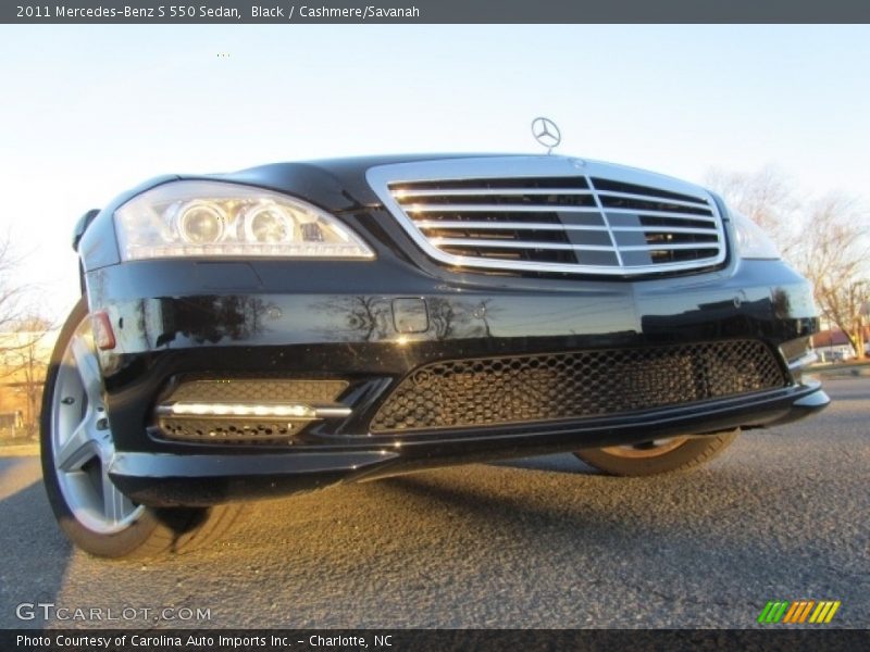 Black / Cashmere/Savanah 2011 Mercedes-Benz S 550 Sedan