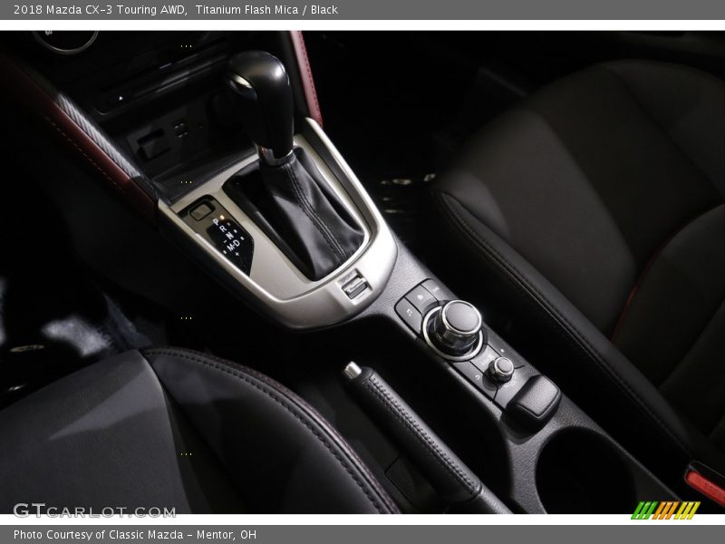 Titanium Flash Mica / Black 2018 Mazda CX-3 Touring AWD