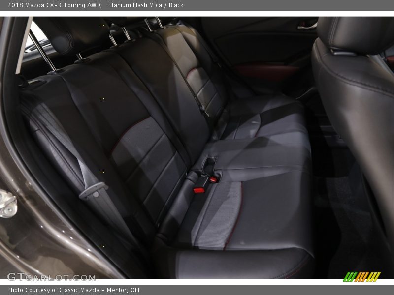 Titanium Flash Mica / Black 2018 Mazda CX-3 Touring AWD