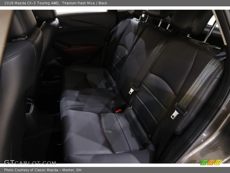 Titanium Flash Mica / Black 2018 Mazda CX-3 Touring AWD