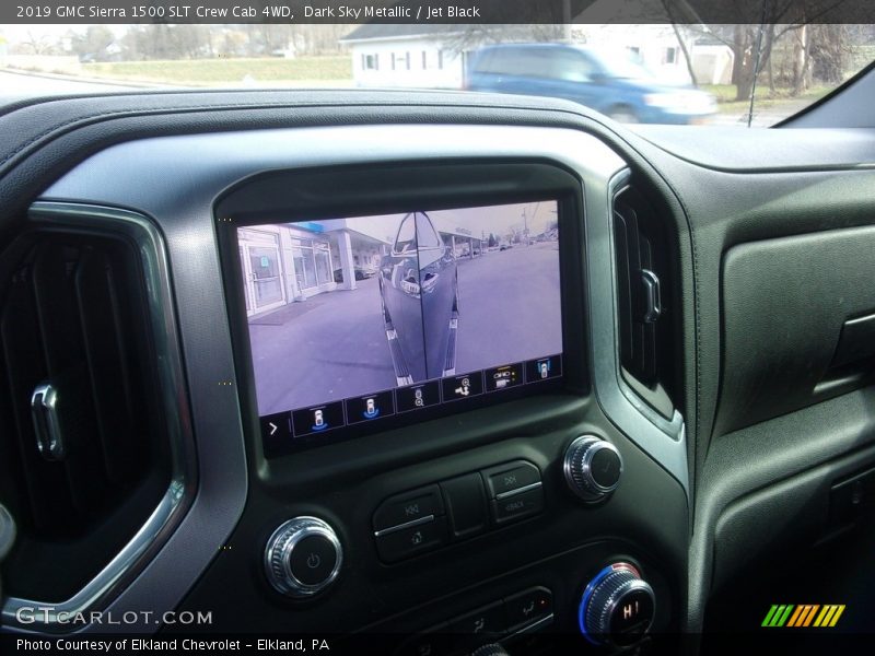 Dark Sky Metallic / Jet Black 2019 GMC Sierra 1500 SLT Crew Cab 4WD