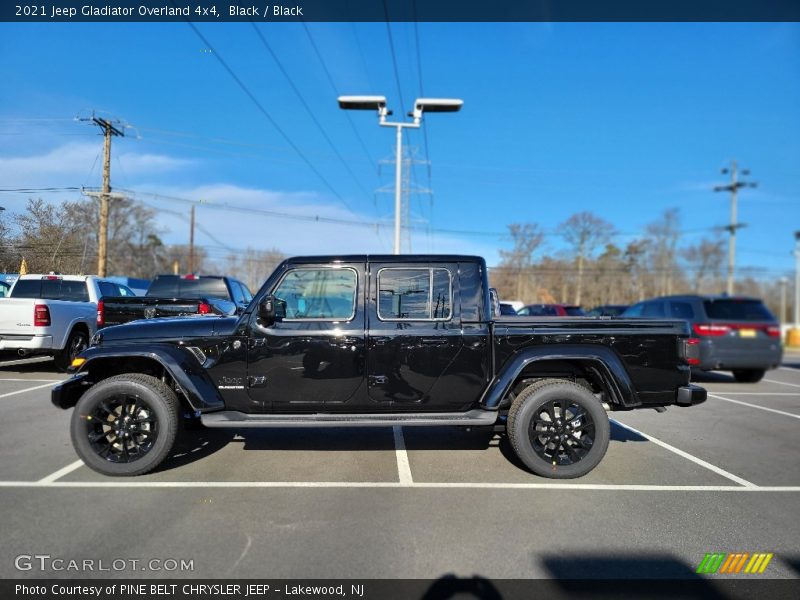 Black / Black 2021 Jeep Gladiator Overland 4x4