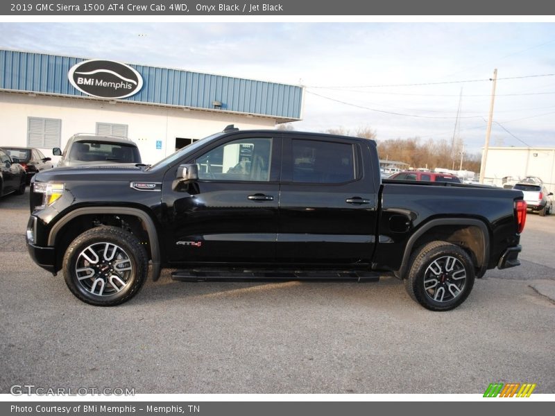 Onyx Black / Jet Black 2019 GMC Sierra 1500 AT4 Crew Cab 4WD