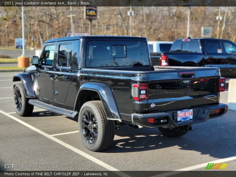 Black / Black 2021 Jeep Gladiator Overland 4x4