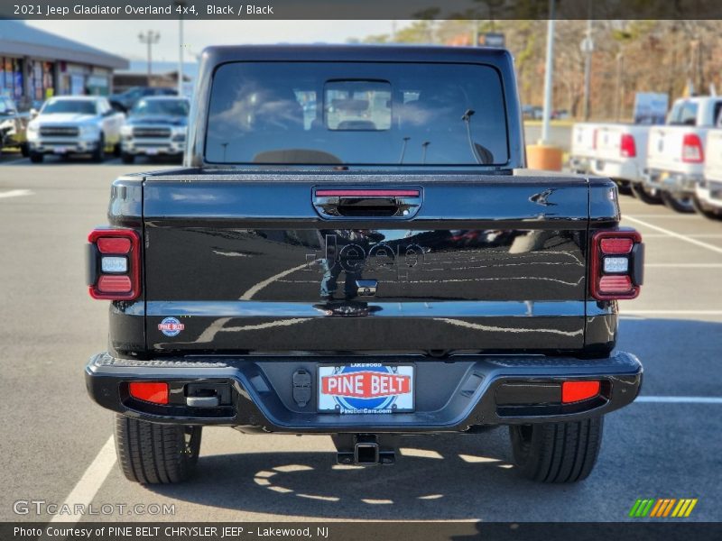 Black / Black 2021 Jeep Gladiator Overland 4x4