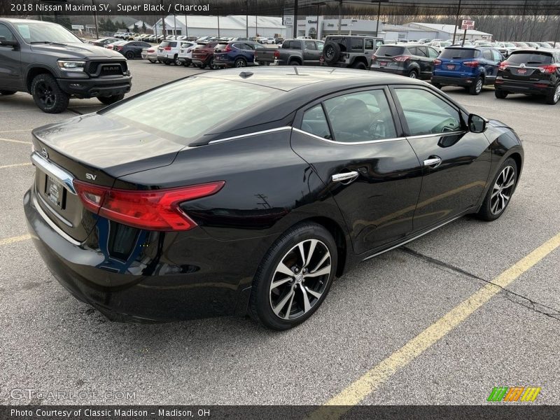 Super Black / Charcoal 2018 Nissan Maxima SV