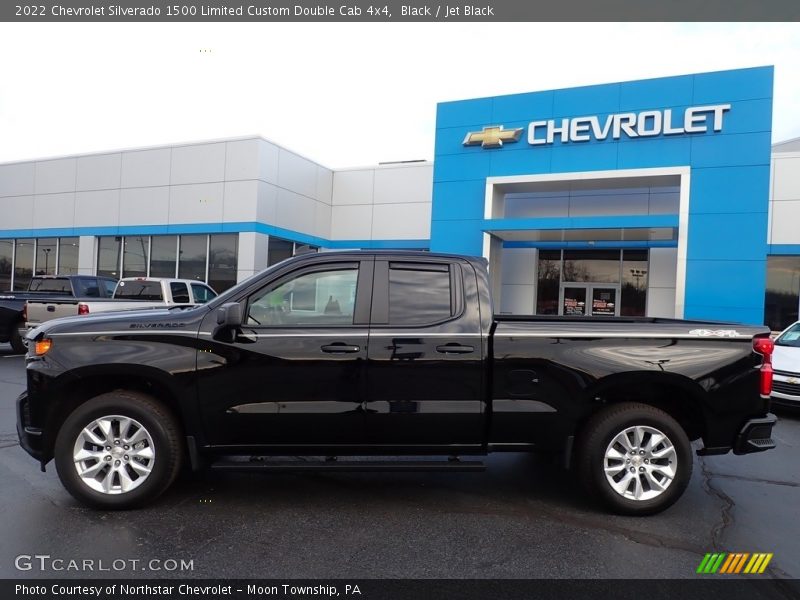  2022 Silverado 1500 Limited Custom Double Cab 4x4 Black