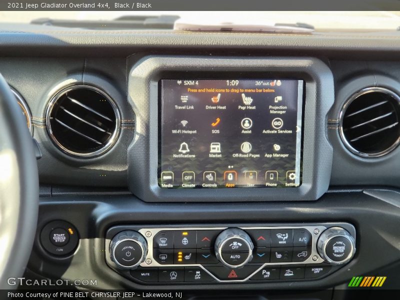 Black / Black 2021 Jeep Gladiator Overland 4x4