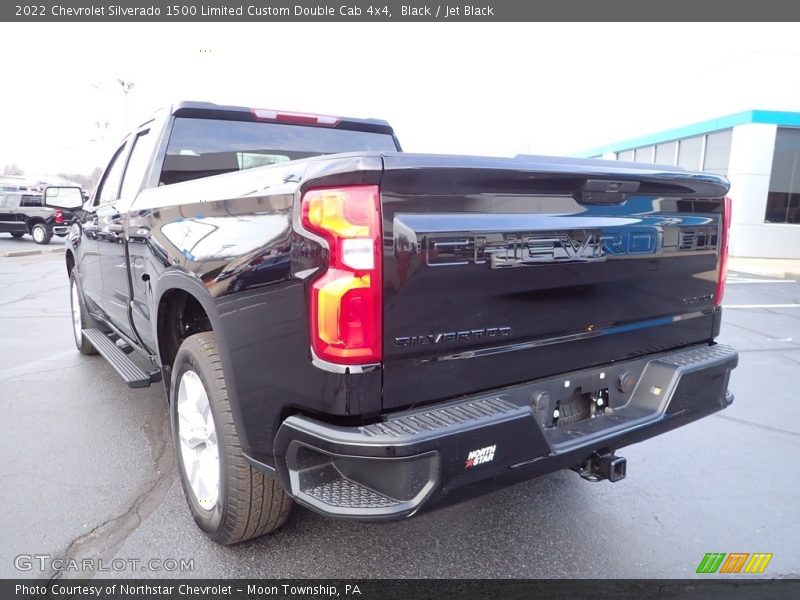 Black / Jet Black 2022 Chevrolet Silverado 1500 Limited Custom Double Cab 4x4