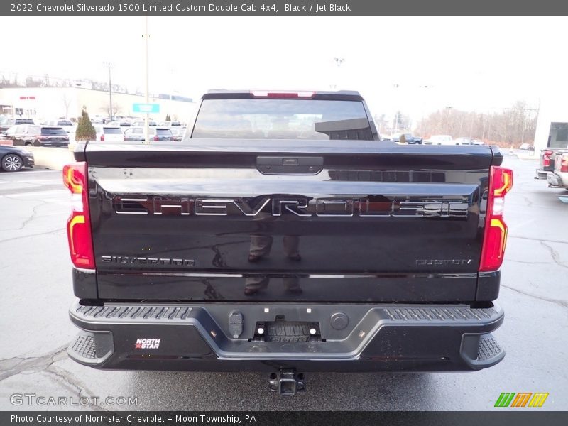 Black / Jet Black 2022 Chevrolet Silverado 1500 Limited Custom Double Cab 4x4