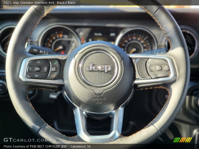  2021 Gladiator Overland 4x4 Steering Wheel