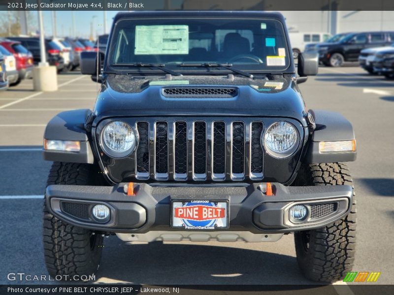 Black / Black 2021 Jeep Gladiator Mojave 4x4