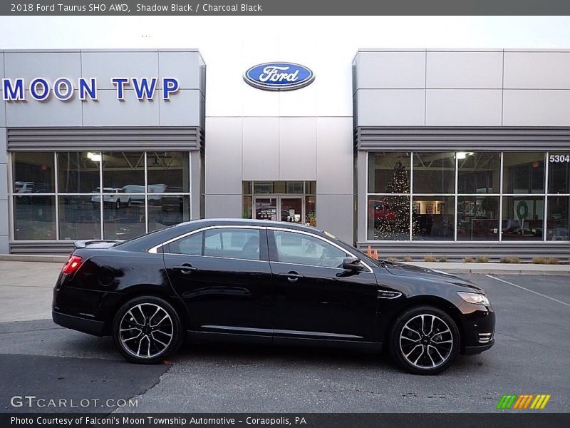 Shadow Black / Charcoal Black 2018 Ford Taurus SHO AWD