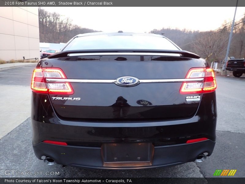 Shadow Black / Charcoal Black 2018 Ford Taurus SHO AWD