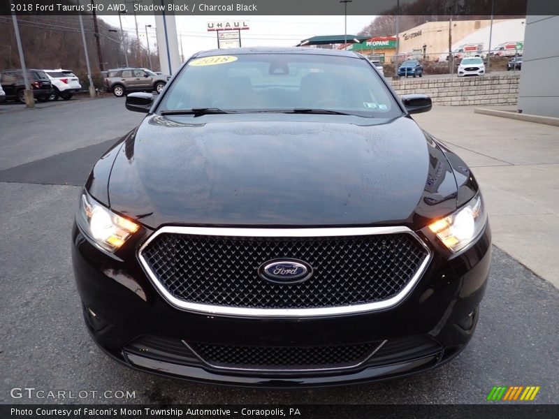 Shadow Black / Charcoal Black 2018 Ford Taurus SHO AWD