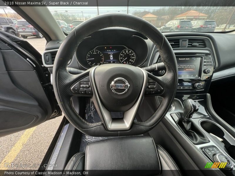Super Black / Charcoal 2018 Nissan Maxima SV