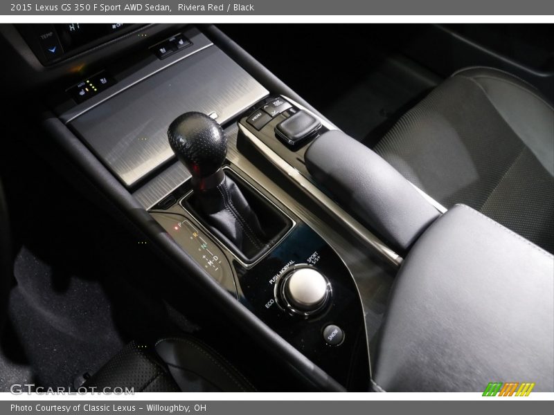  2015 GS 350 F Sport AWD Sedan 6 Speed ECT-i Automatic Shifter