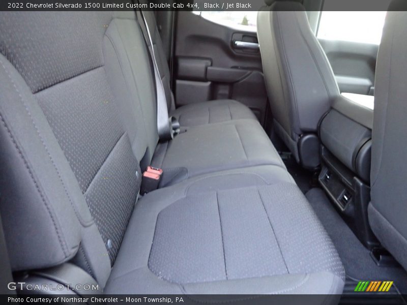 Black / Jet Black 2022 Chevrolet Silverado 1500 Limited Custom Double Cab 4x4