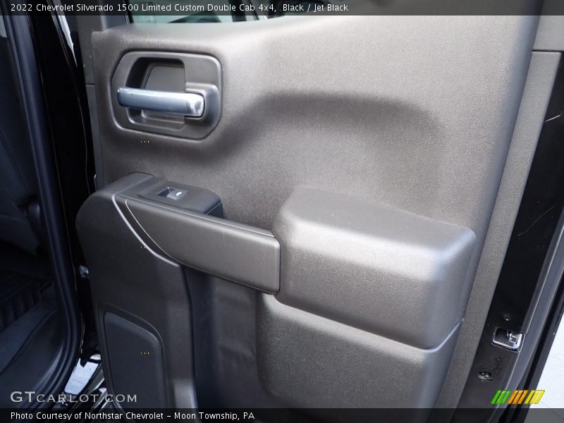 Black / Jet Black 2022 Chevrolet Silverado 1500 Limited Custom Double Cab 4x4