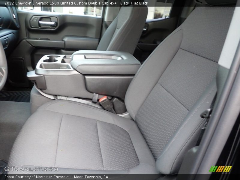 Black / Jet Black 2022 Chevrolet Silverado 1500 Limited Custom Double Cab 4x4