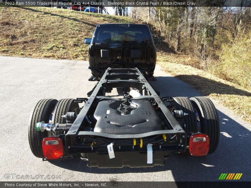 Diamond Black Crystal Pearl / Black/Diesel Gray 2022 Ram 5500 Tradesman Regular Cab 4x4 Chassis