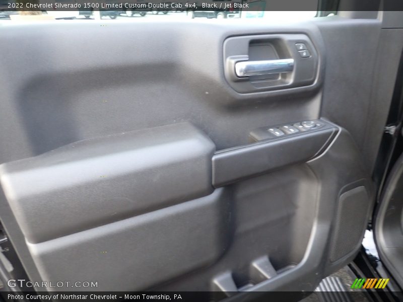 Black / Jet Black 2022 Chevrolet Silverado 1500 Limited Custom Double Cab 4x4