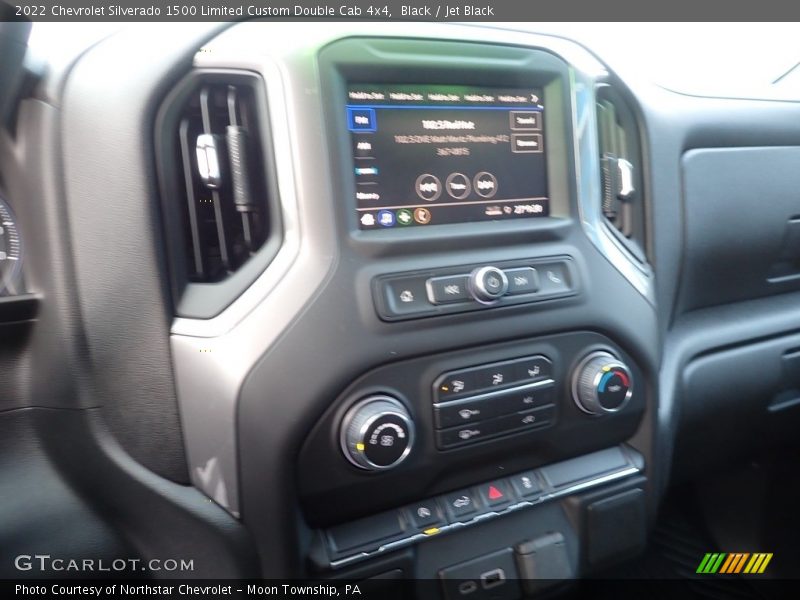 Black / Jet Black 2022 Chevrolet Silverado 1500 Limited Custom Double Cab 4x4