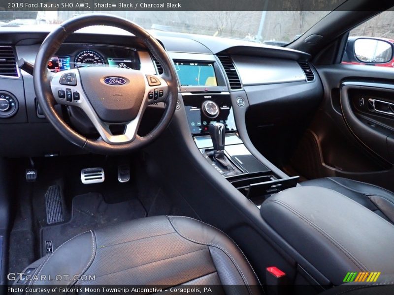 Front Seat of 2018 Taurus SHO AWD