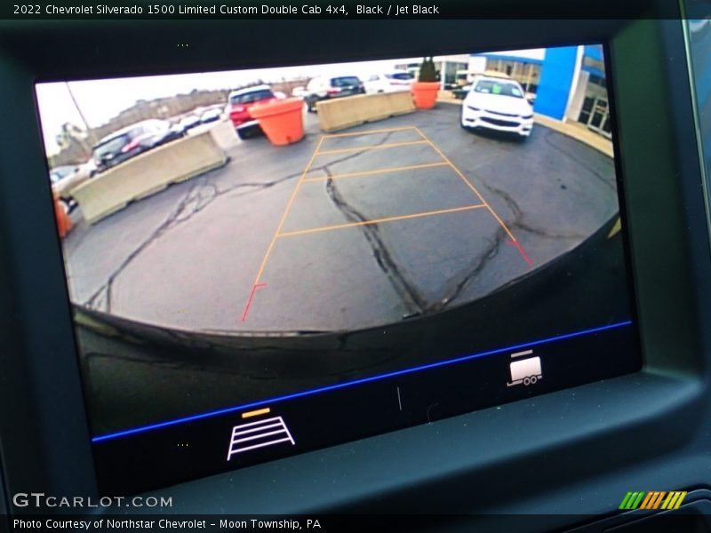 Black / Jet Black 2022 Chevrolet Silverado 1500 Limited Custom Double Cab 4x4