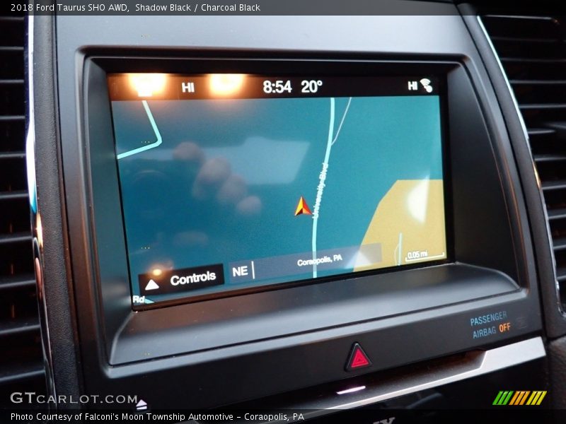 Shadow Black / Charcoal Black 2018 Ford Taurus SHO AWD