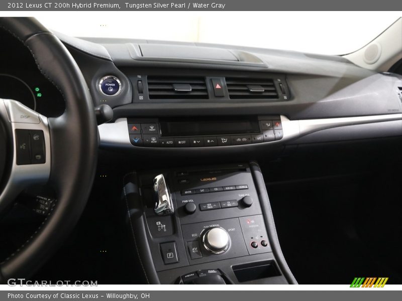 Tungsten Silver Pearl / Water Gray 2012 Lexus CT 200h Hybrid Premium