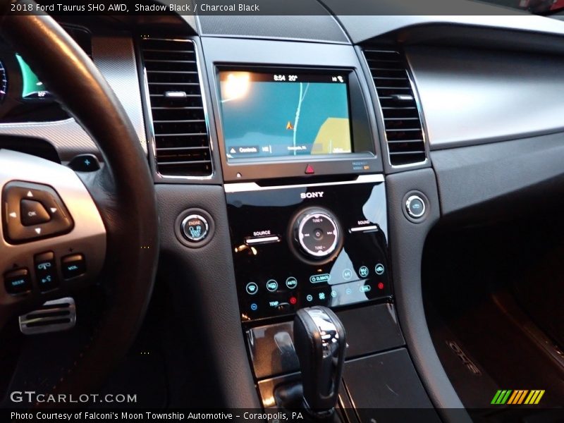 Shadow Black / Charcoal Black 2018 Ford Taurus SHO AWD