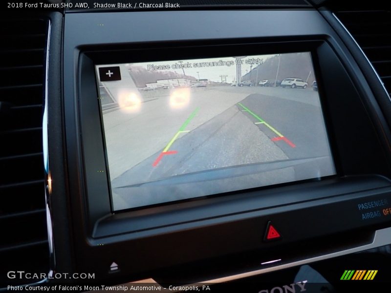 Shadow Black / Charcoal Black 2018 Ford Taurus SHO AWD