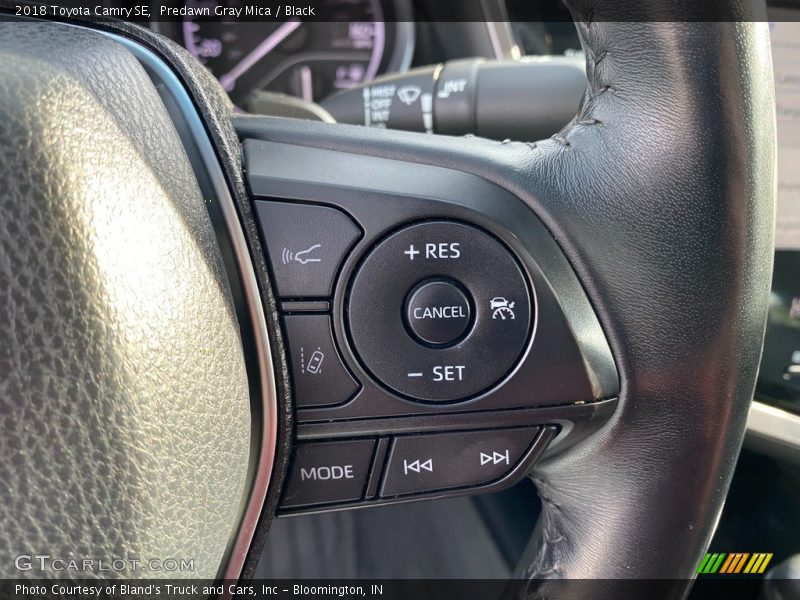 Predawn Gray Mica / Black 2018 Toyota Camry SE