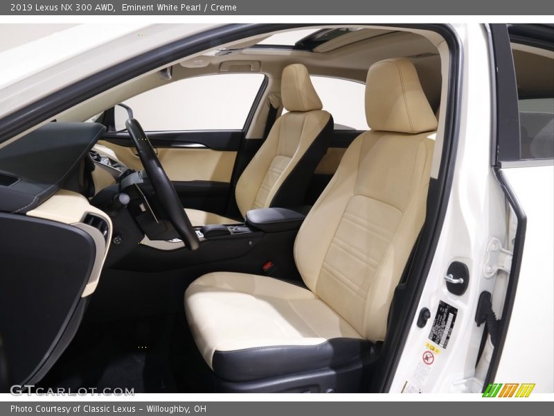 Eminent White Pearl / Creme 2019 Lexus NX 300 AWD