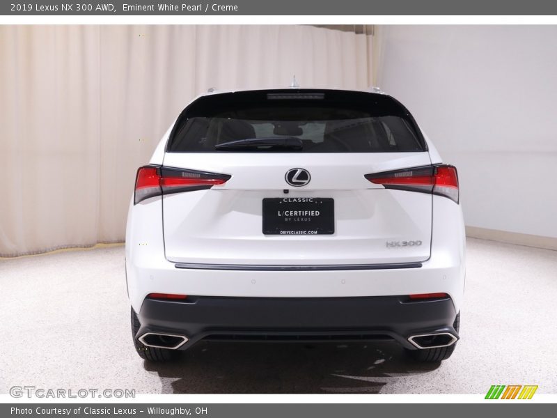 Eminent White Pearl / Creme 2019 Lexus NX 300 AWD