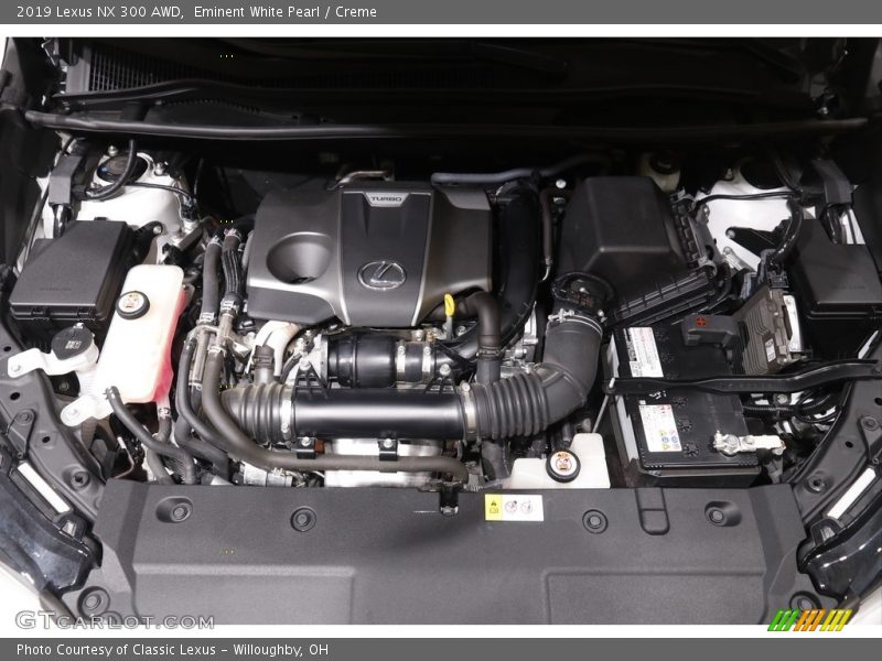 Eminent White Pearl / Creme 2019 Lexus NX 300 AWD
