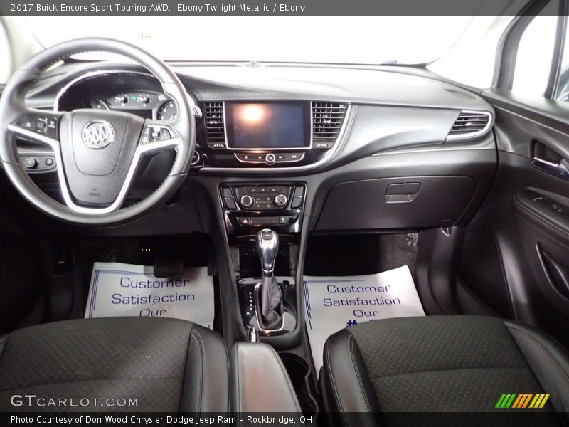 Ebony Twilight Metallic / Ebony 2017 Buick Encore Sport Touring AWD