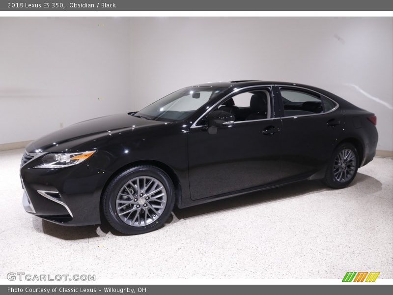 Obsidian / Black 2018 Lexus ES 350