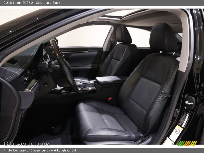 Obsidian / Black 2018 Lexus ES 350