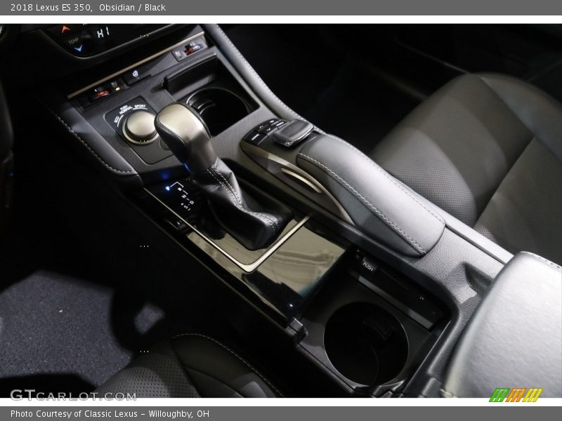 Obsidian / Black 2018 Lexus ES 350