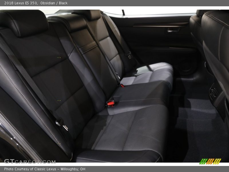Obsidian / Black 2018 Lexus ES 350