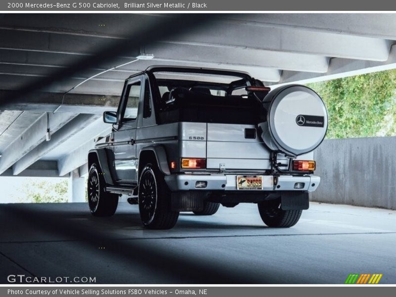  2000 G 500 Cabriolet Brilliant Silver Metallic