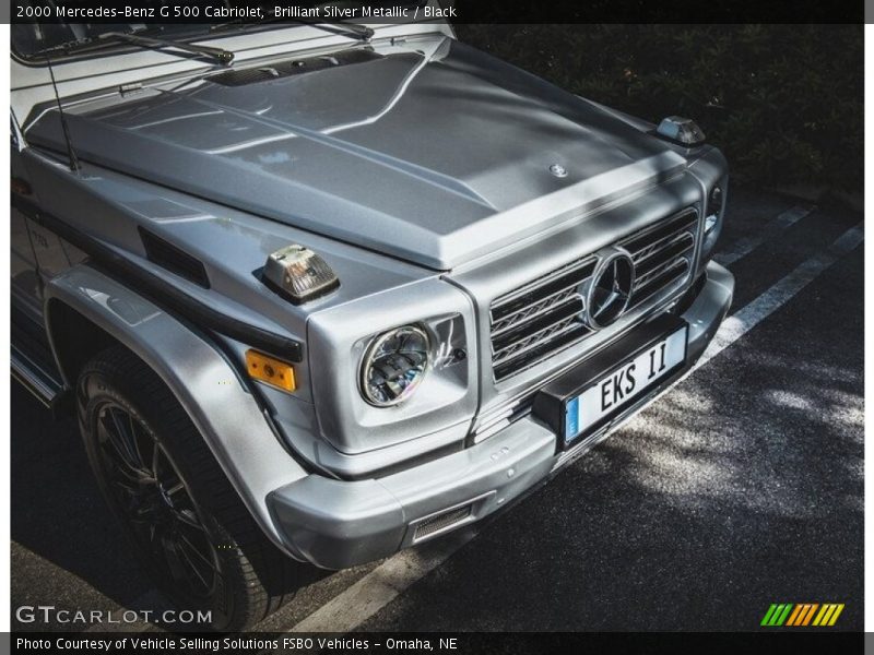  2000 G 500 Cabriolet Brilliant Silver Metallic