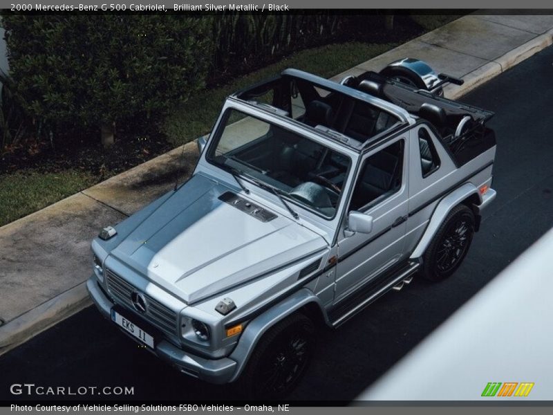  2000 G 500 Cabriolet Brilliant Silver Metallic