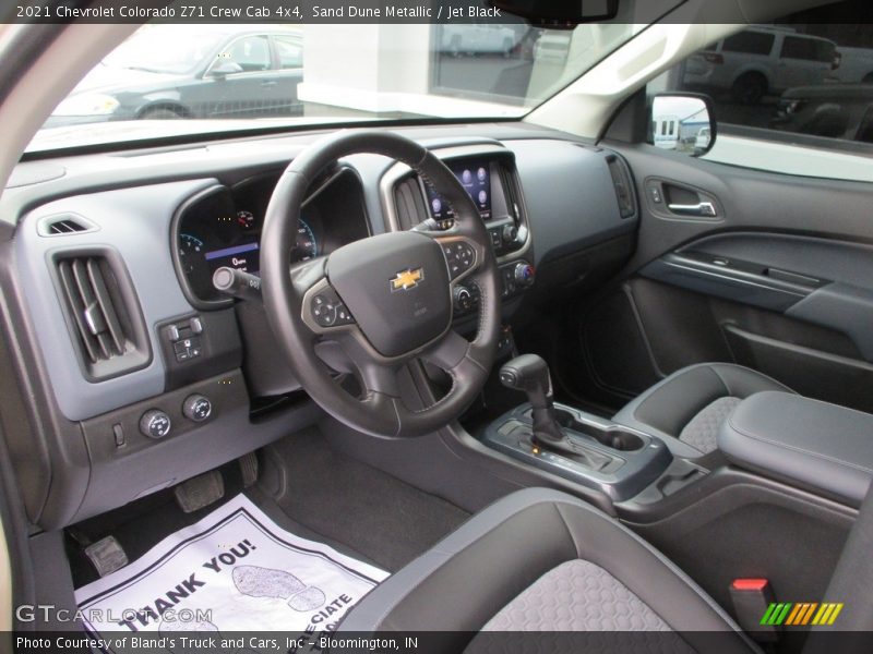 Front Seat of 2021 Colorado Z71 Crew Cab 4x4