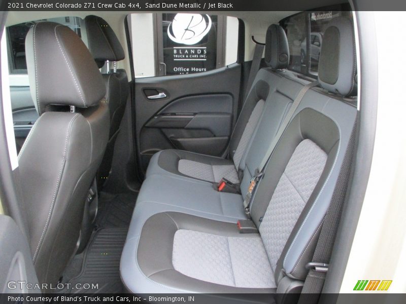Rear Seat of 2021 Colorado Z71 Crew Cab 4x4