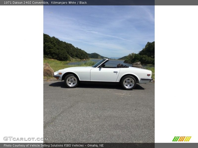  1971 240Z Convertible Kilimanjaro White