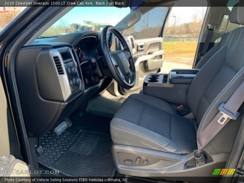 Black / Jet Black 2016 Chevrolet Silverado 1500 LT Crew Cab 4x4