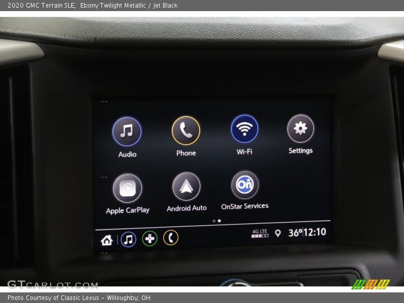 Ebony Twilight Metallic / Jet Black 2020 GMC Terrain SLE